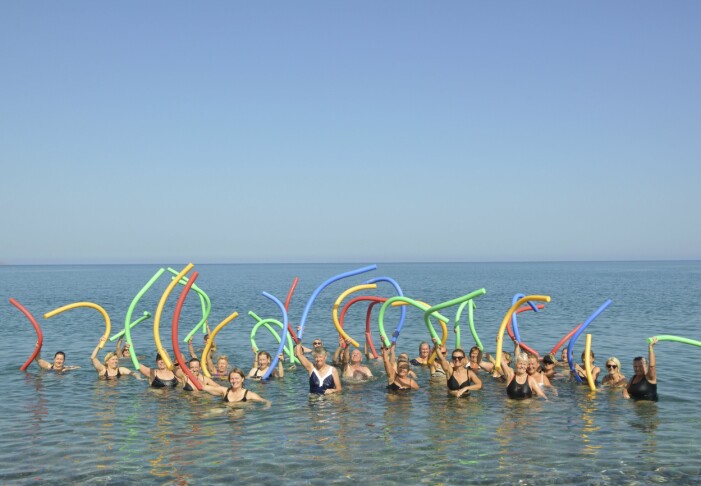 11 pass avklarade – nu bara ett swim run kvar! swim run i vattnet
