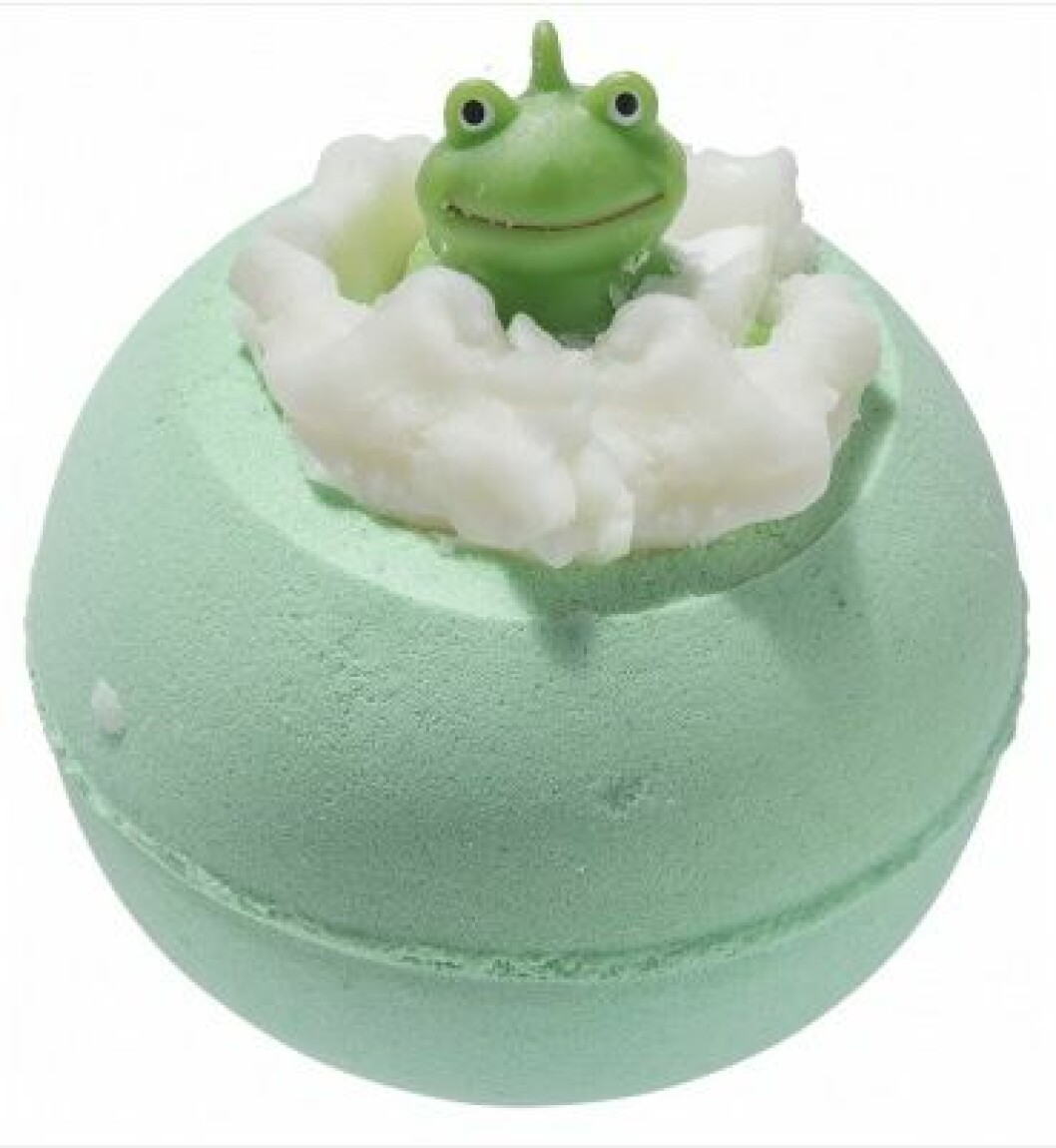 Badbomb med eterisk olja från citron och lime