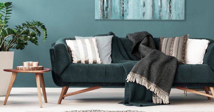 soffa i hem full av bakterier