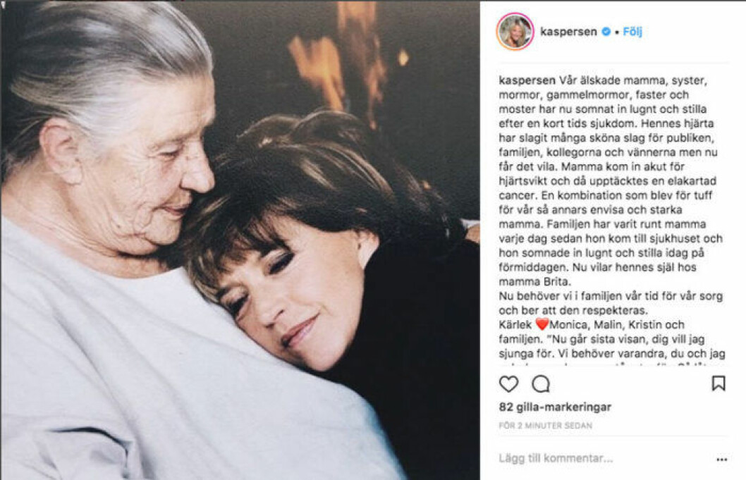 Bild: Kristin Kaspersen/Instagram Malin Berghagen, Kristin Kaspersen och Monica Svensson skrev ett gemensamt uttalande på sociala medier