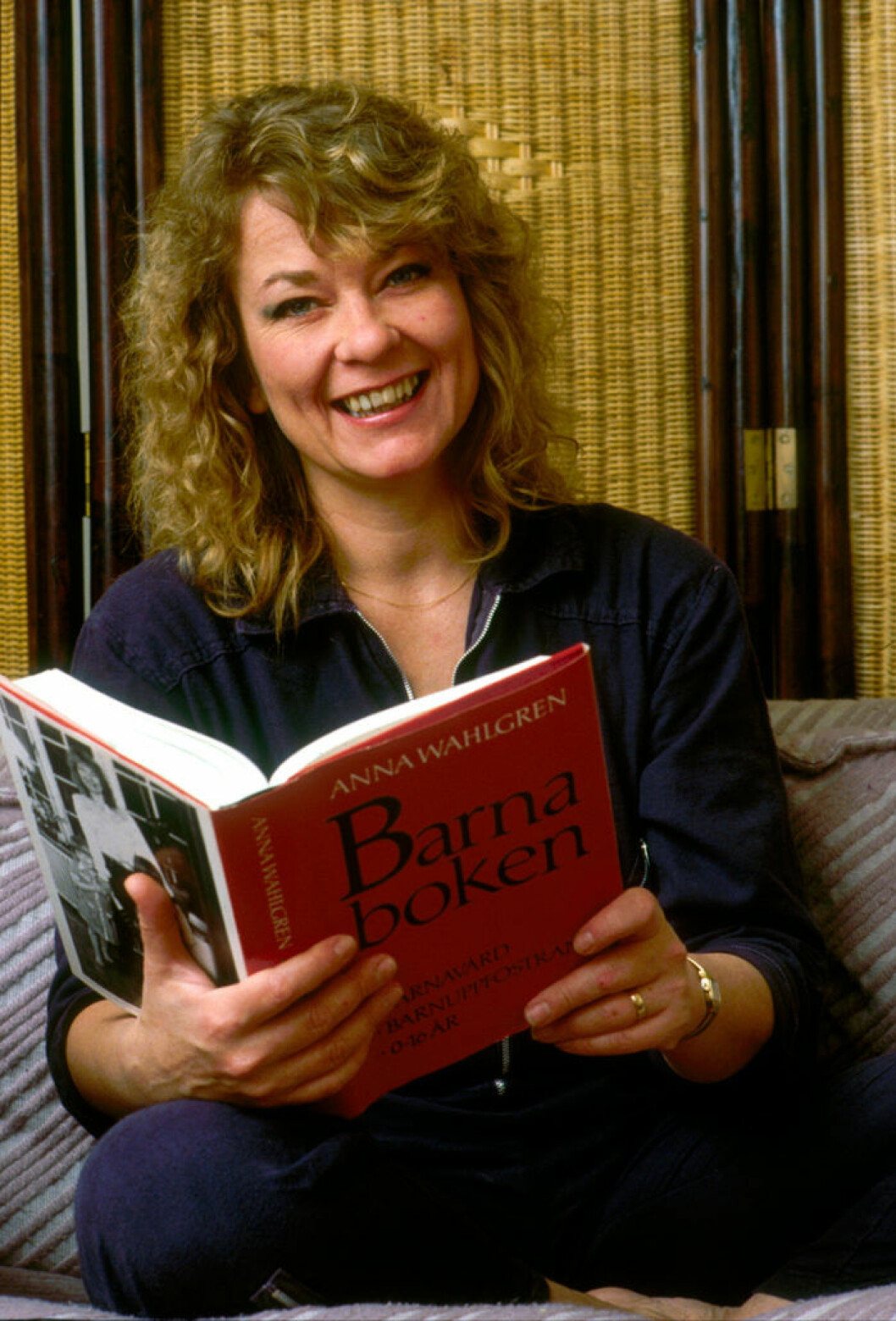 Anna Wahlgren med Barnaboken