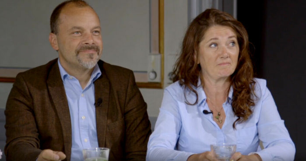 För Daniel och Kattis passade 5:2- dieten ypperligt. Bild: SVT För Daniel och Kattis passade 5:2- dieten ypperligt.