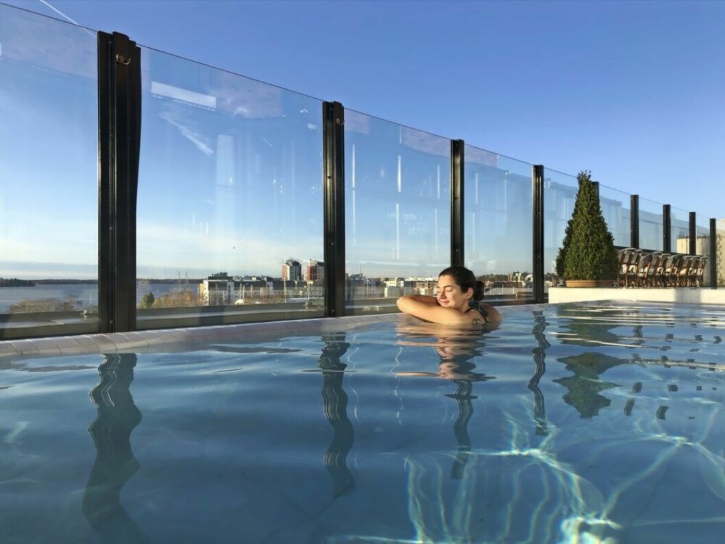 spa-avdelningen på Steam Hotel i Västerås i Sverige