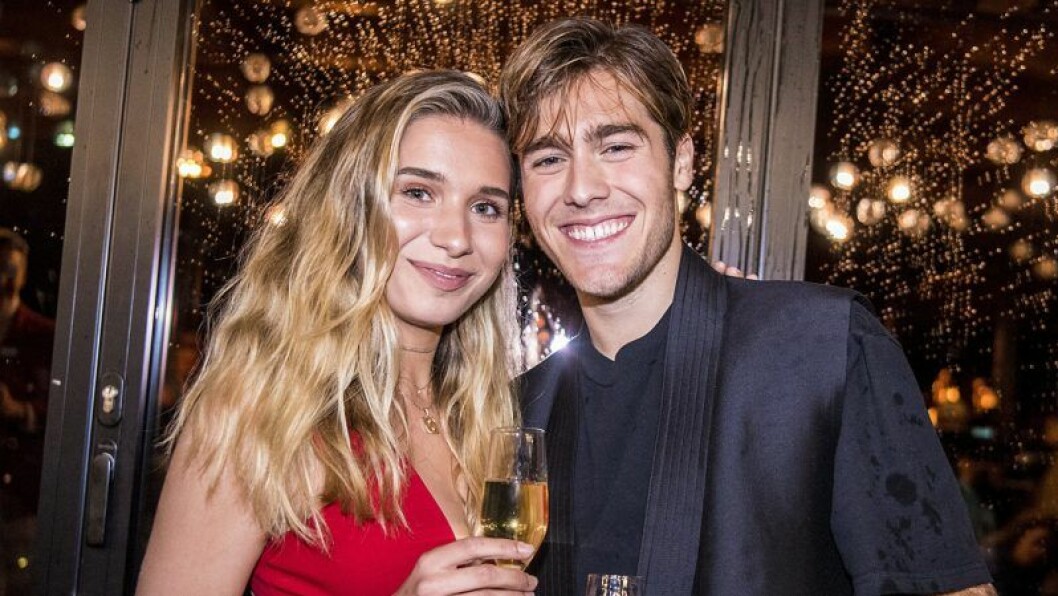 Linnea Widmark och Benjamin Ingrosso