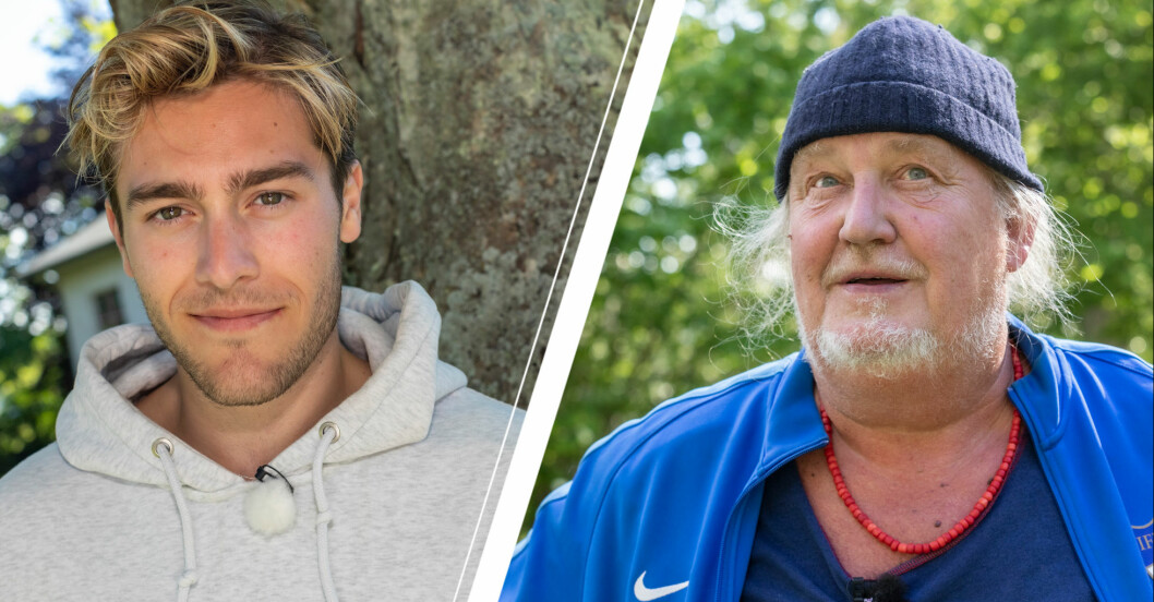 Benjamin Ingrosso och Plura Jonsson i Så mycket bättre 2020.