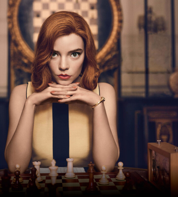 Beth Harmon i <em>The queen's gambit.</em>
