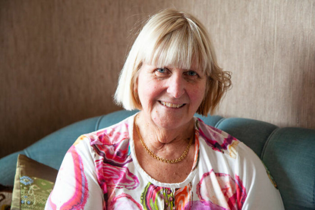 Birgitta Olsson bor i skånska Ramlösa. Bild: Minna Wallén-Widung