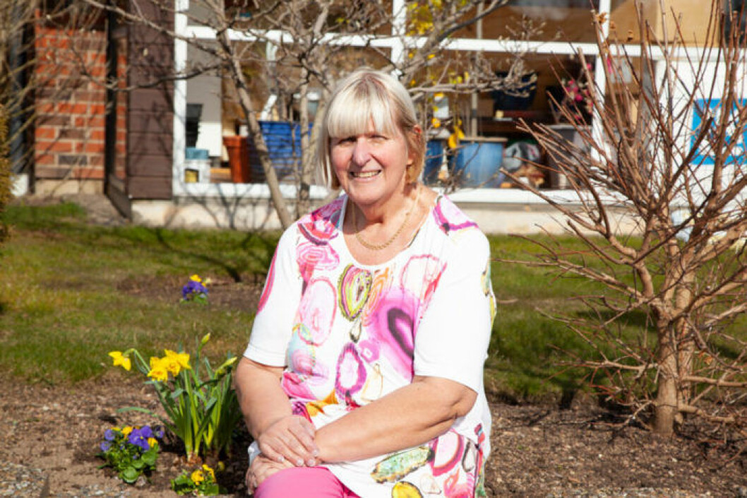 I dag njuter Birgitta Olsson mer av tillvaron. Bild: Minna Wallén-Widung