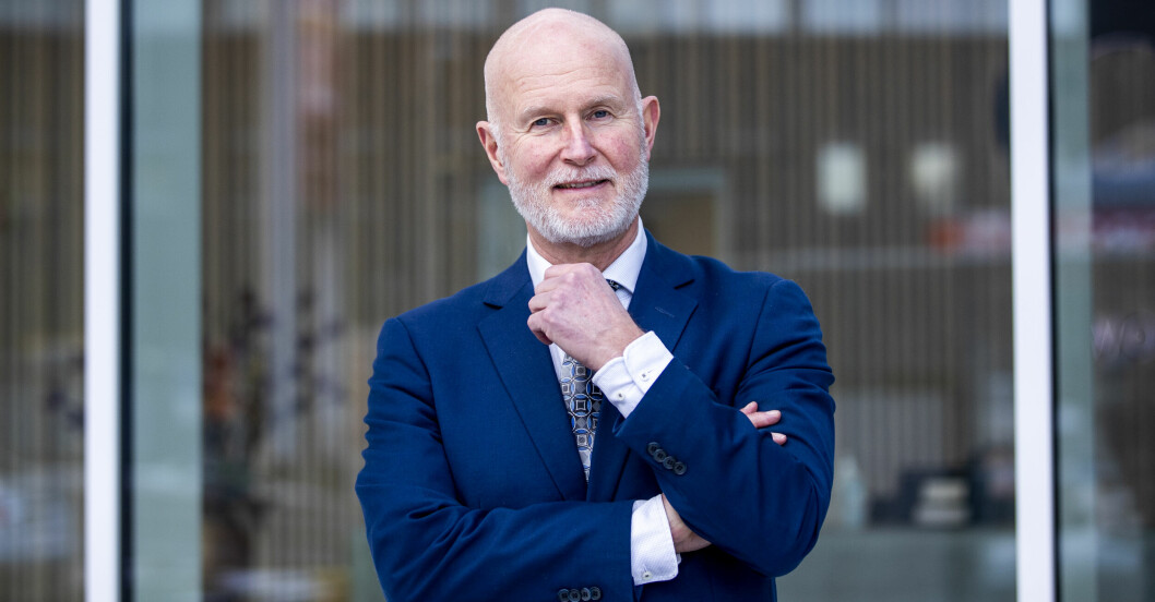 Bjørn Guldvog, hälsodirektör i Norge. Foto: TT Bjørn Guldvog