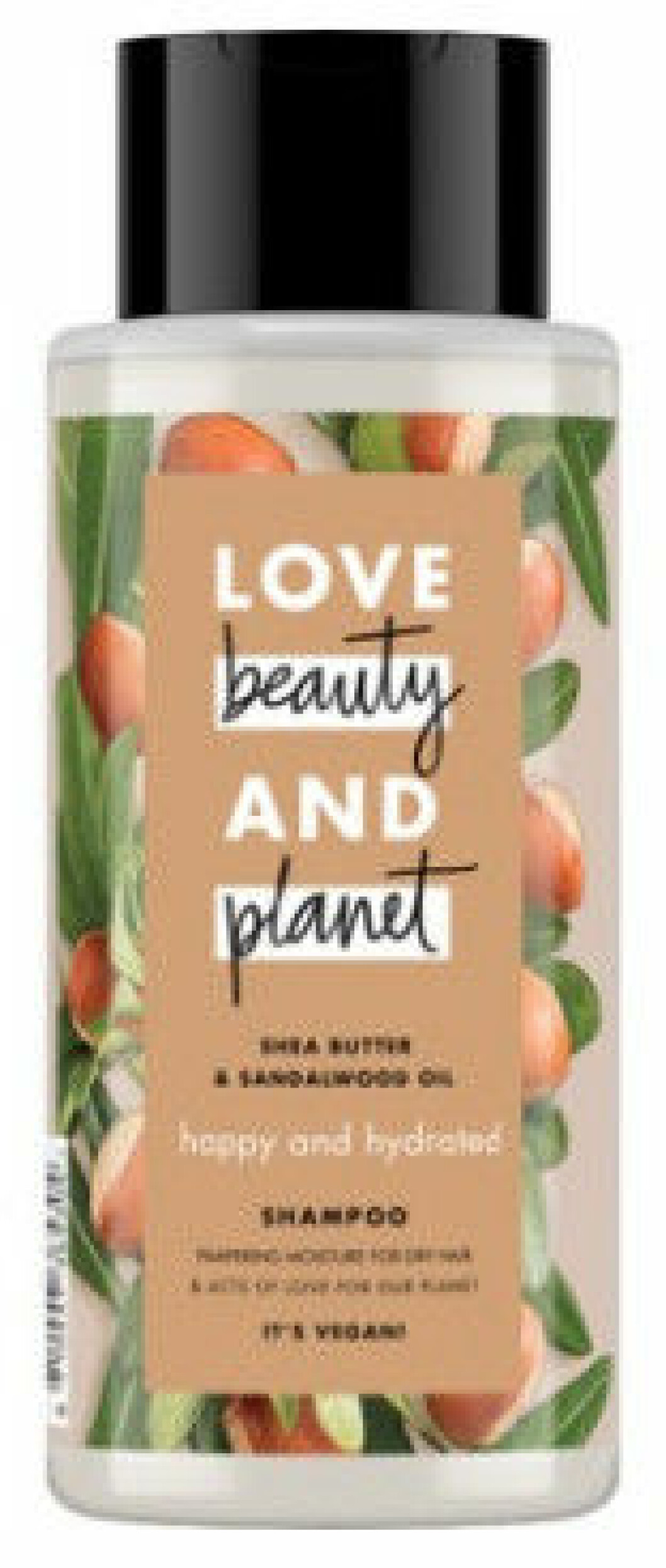 Veganskt schampoo från Love Beauty & Planet.