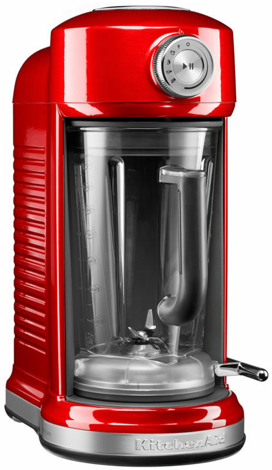 Klarröd blender från Kitchen Aid.