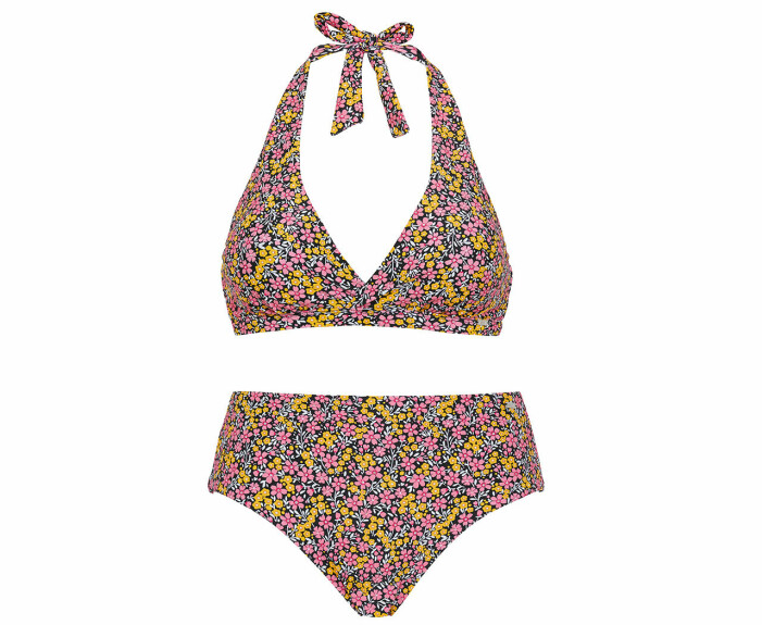 blommig bikini