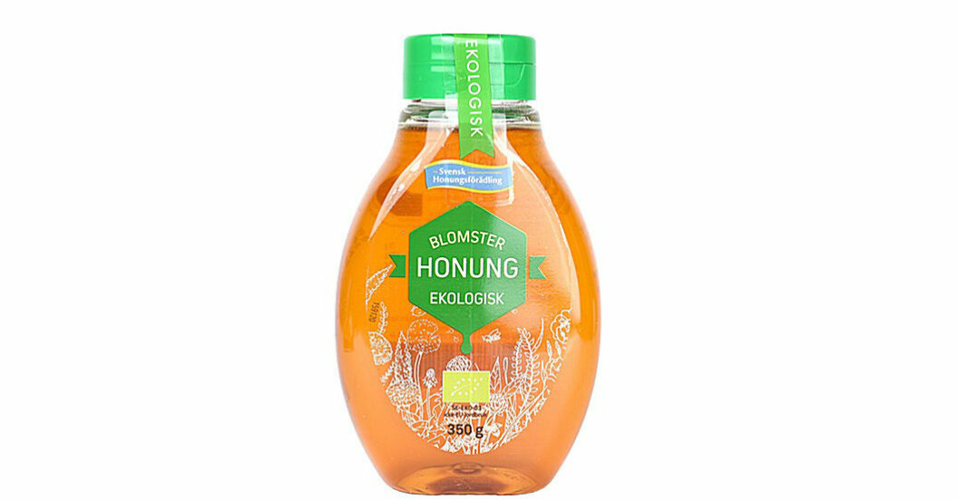 Blomsterhonung från Svensk honungsförädling.