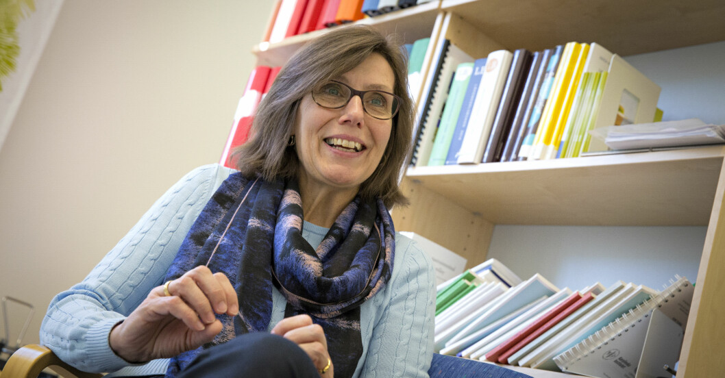 Bodil Ohlsson. Bodil Ohlsson, professor vid Lunds universitet som lett en ny studie om IBS, på sitt arbetsrum.