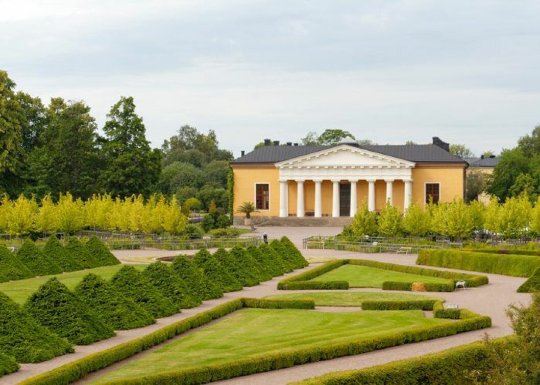 Parkerna i Botaniska i Uppsala är alltid öppna. Botaniska trädgården Uppsala.