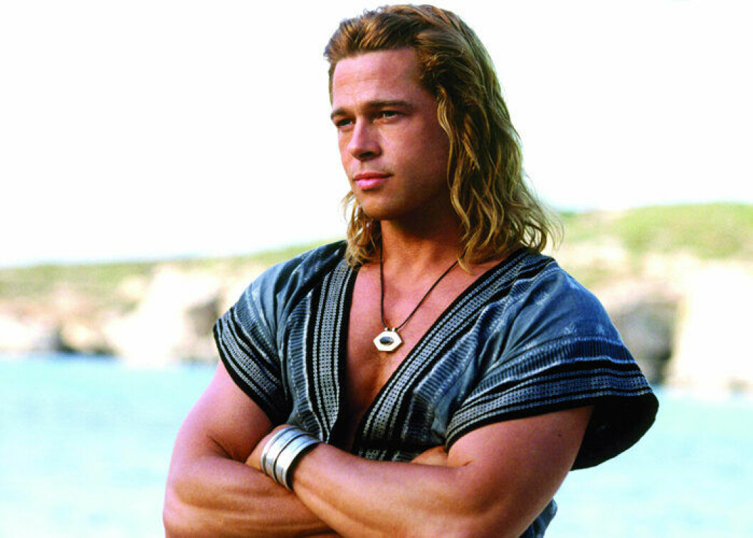 Brad Pitt i Troja Brad Pitt.