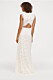 Brudklänning med öppen rygg från H&M