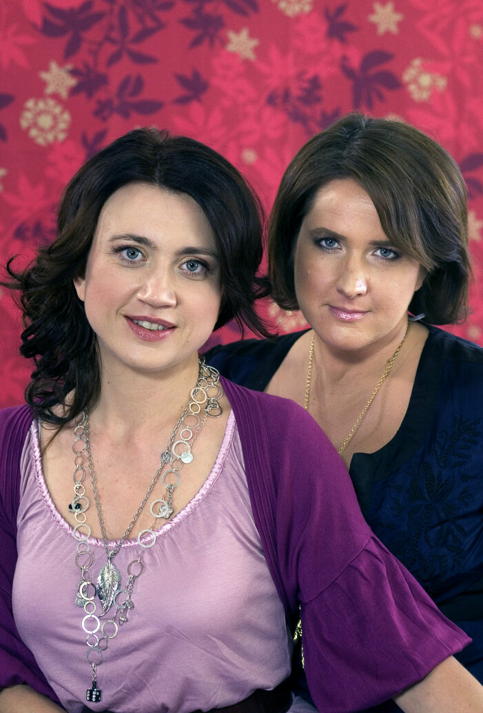 Camilla Läckberg och Denise Rudberg 2007