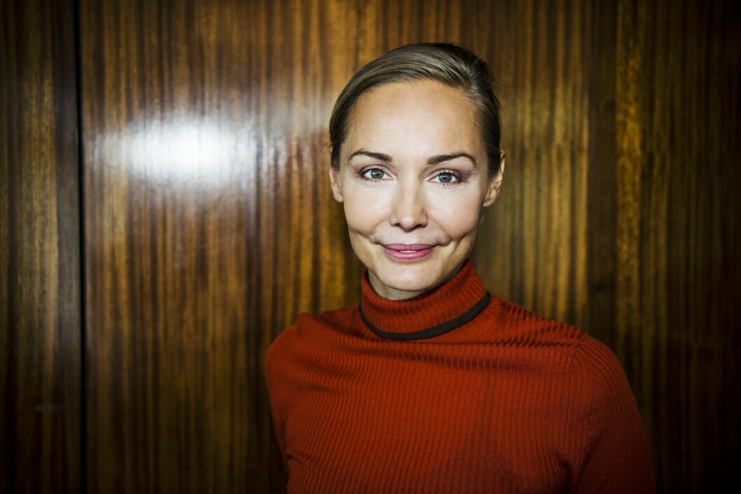 Carina Berg har två söner. Carina Berg
