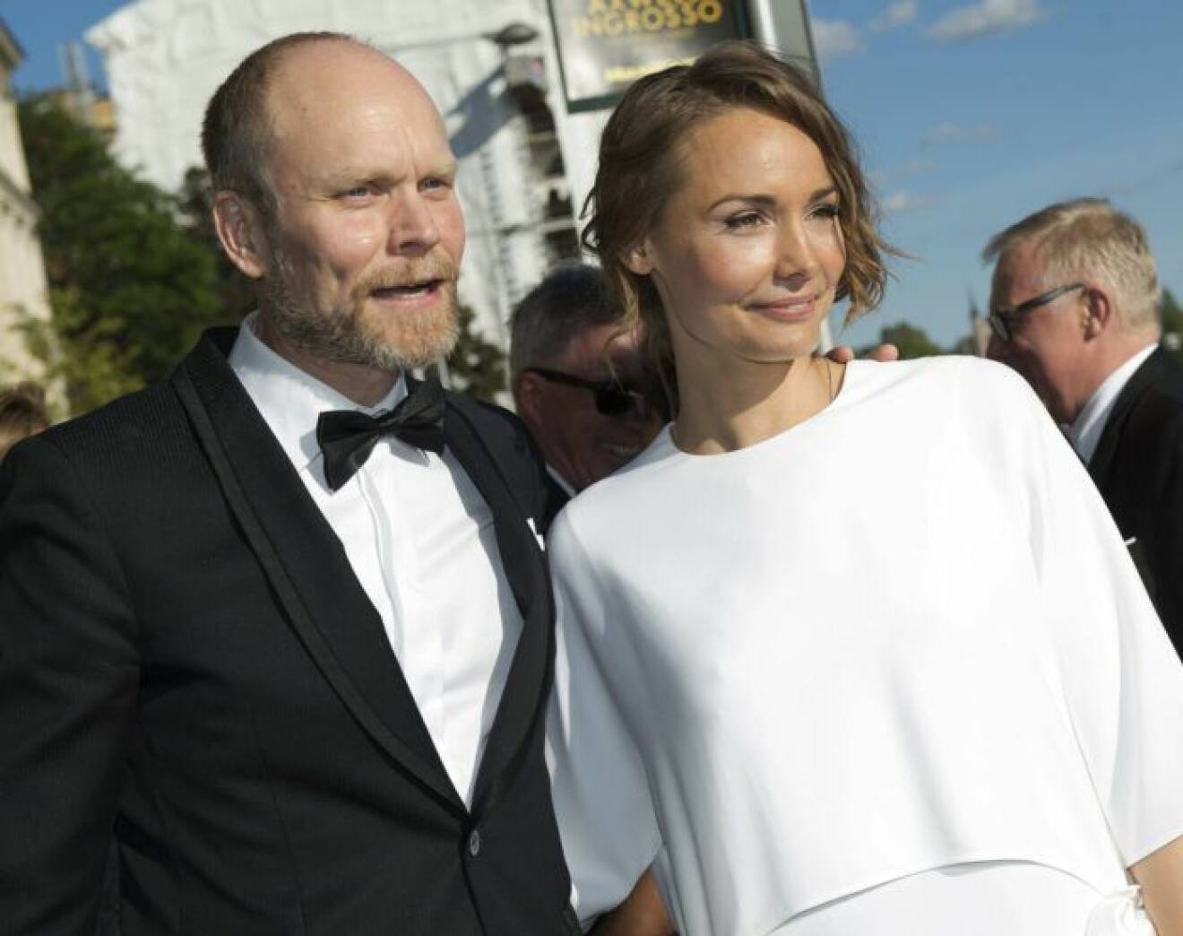 Carina Berg och Kristian Luuk på Polarpriset.