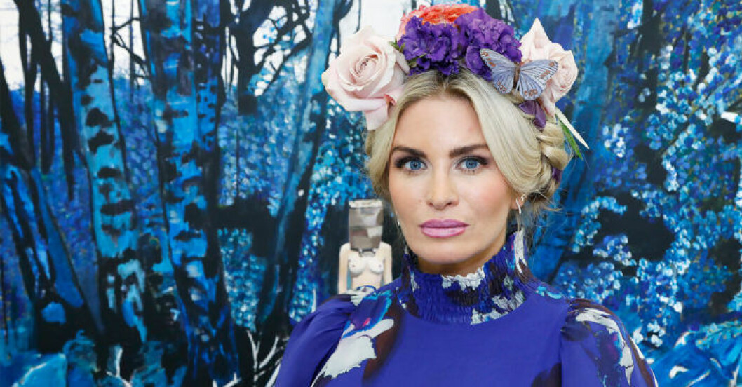 Carolina Gynning fick uppleva ett missfall innan hon fick sitt första barn