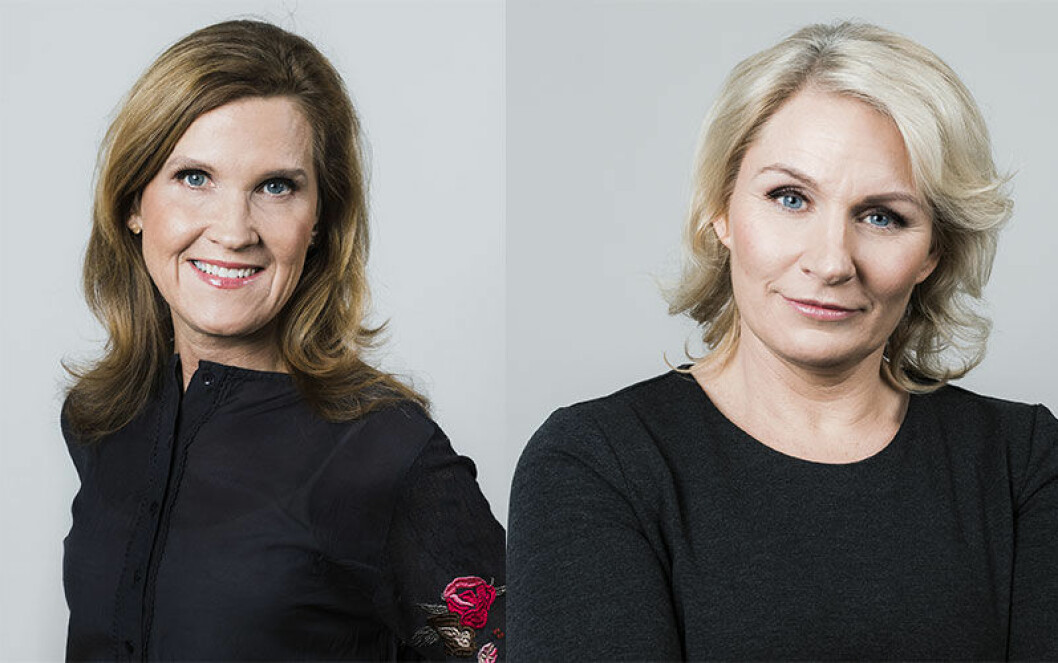 Carolina Tristen och Emma Karling Widsell, författarna till <em>Ditt fertila liv</em>. Carolina Tristen och Emma Karling Widsell, författarna till Ditt fertila liv.