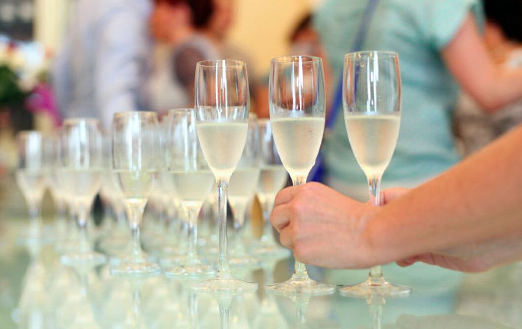 Skål! Champagne är rena hälsodrycken.