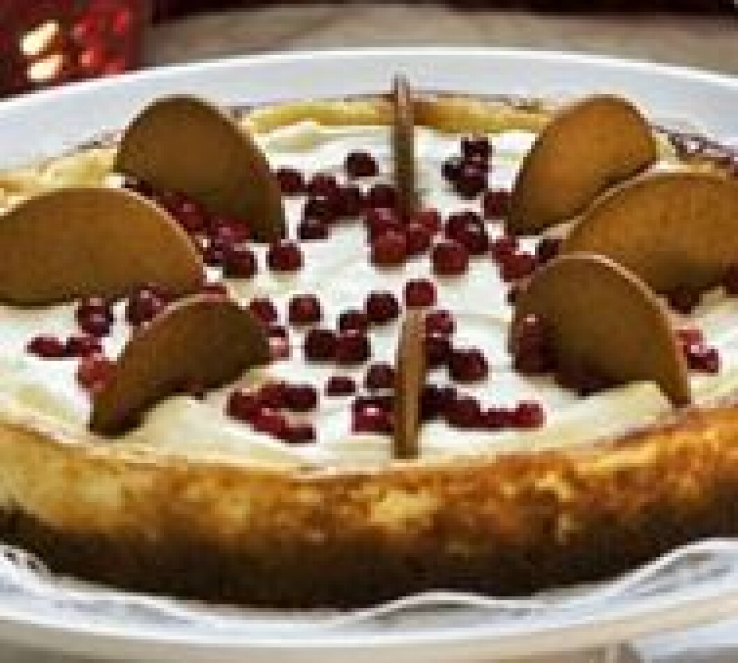 Cheesecake med pepparkaka