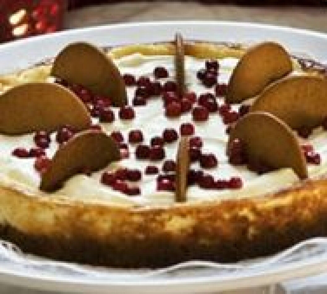Cheesecake med pepparkaka