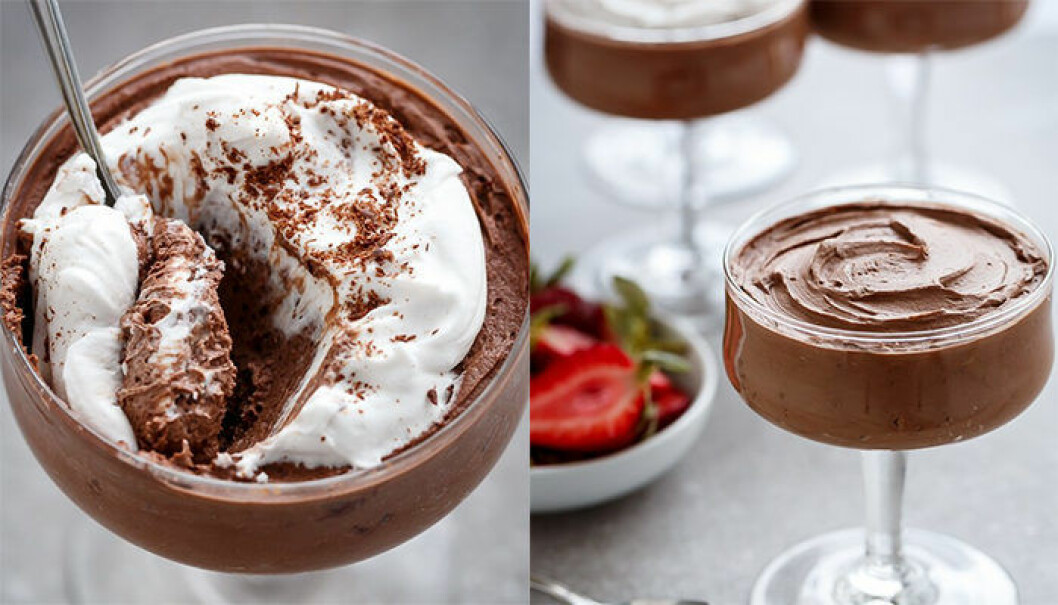 chokladmousse-recept