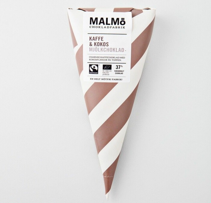 Chokladstrut från Malmö chokladfabrik