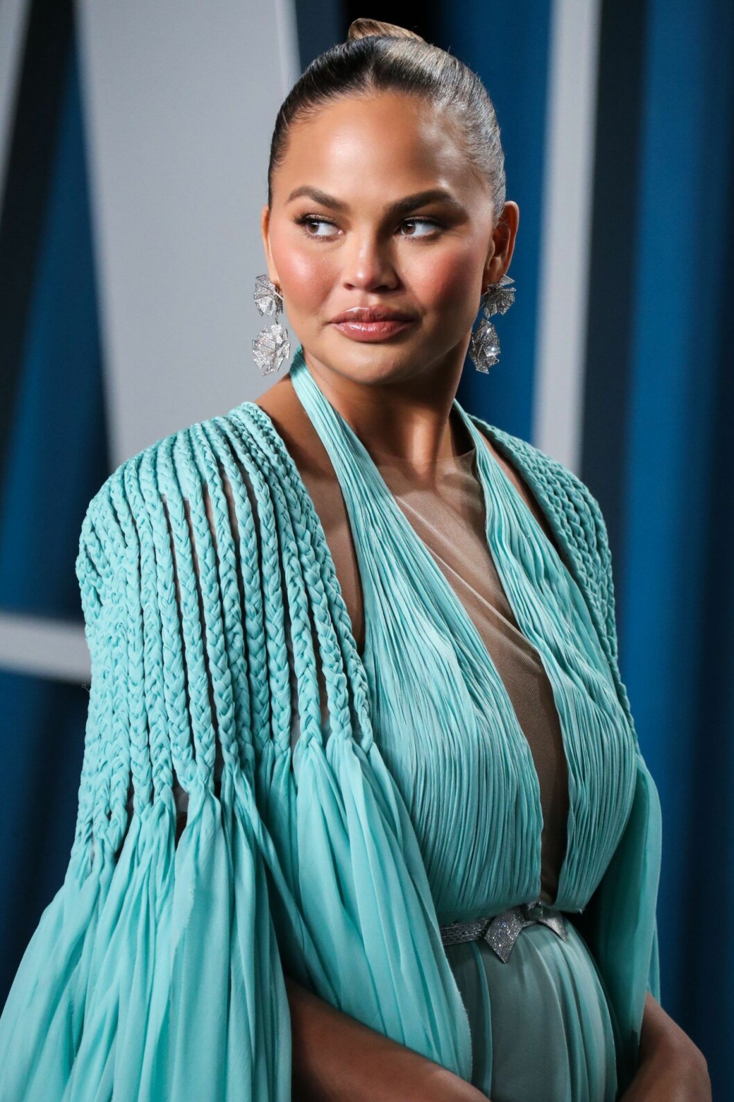 Chrissy Teigen gick långsamt fram med maken John Legend. chrissy teigen