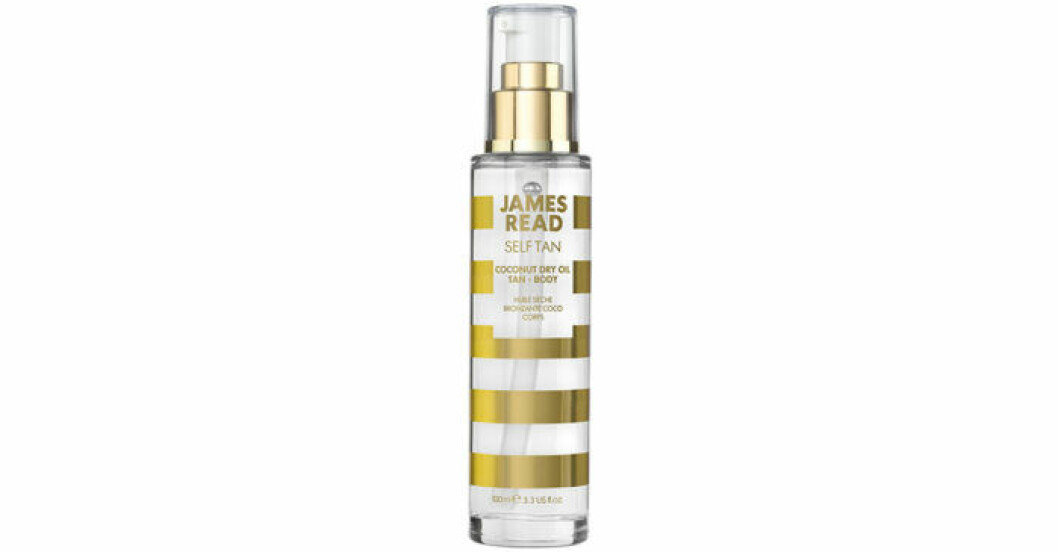 Coconut dry oil tan body från James Read
