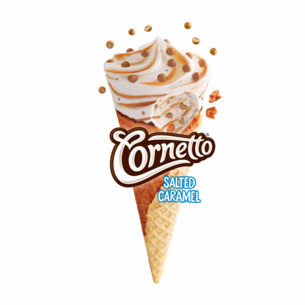 Nya Cornetto Salted Caramel 