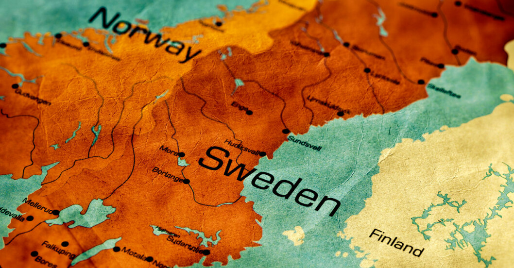 Sverigekarta corona och behoven hos sjukhus.