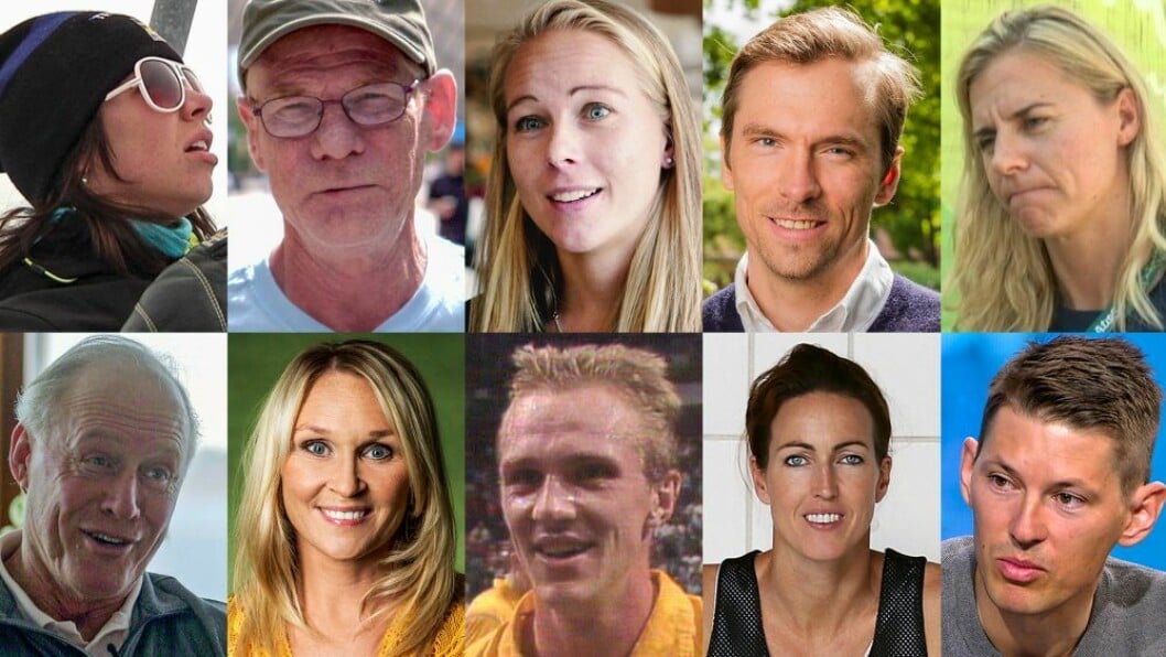 Sanna Tidstrand, Jan Boklöv, Johanna Larsson, Johan Olsson, Linnea Torstenson. Anders Hedberg, Frida Östberg, Bengt Gustafsson, Therese Alshammar, André Myhrer. deltagare mastarnas mastare 2021