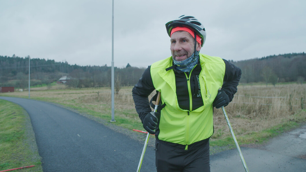Magnus Wislander i Den stora hälsoresan 2021.
