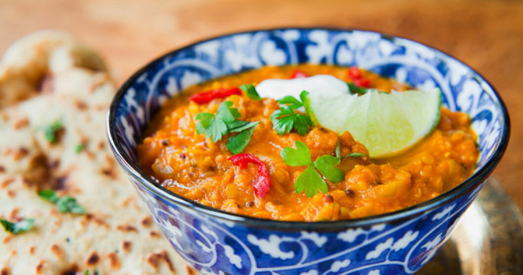 Linsgryta eller ”Dhal” är en av de vanligaste maträtterna i det indiska köket.
