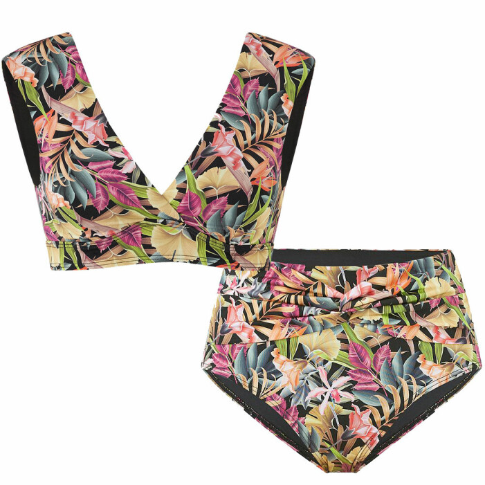 mönstrad bikini