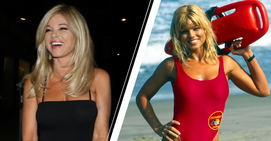 Baywatch-skådisen Donna D’Errico väcker starka reaktioner