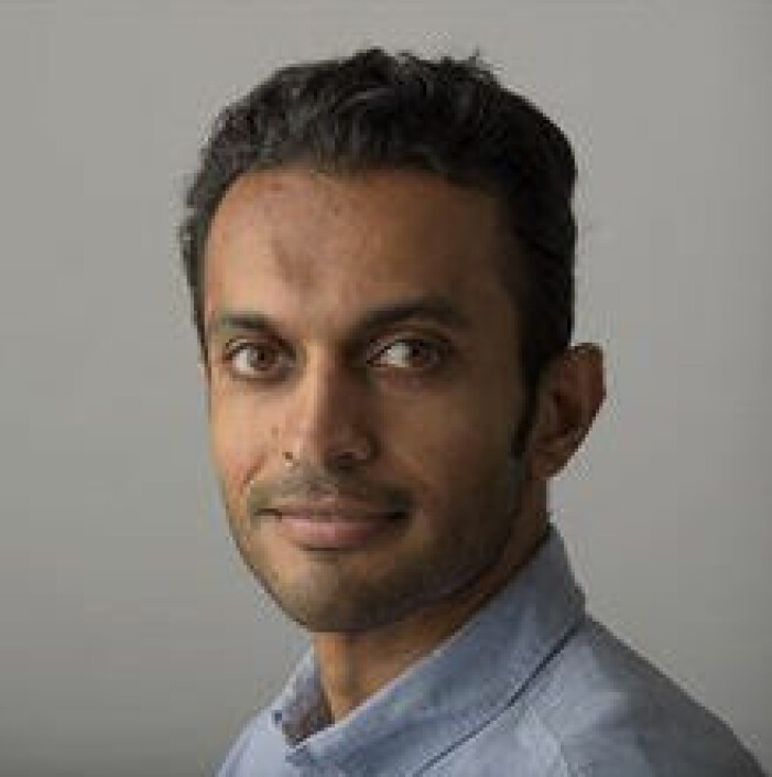 Forskaren och huvudförfattaren till studien, Dr. Shamil Harron. Foto: University of Birmingham. dr hamil sharoon