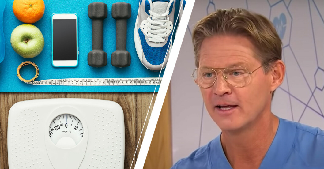 Doktor Mikael Sandström om att gå ner i vikt.