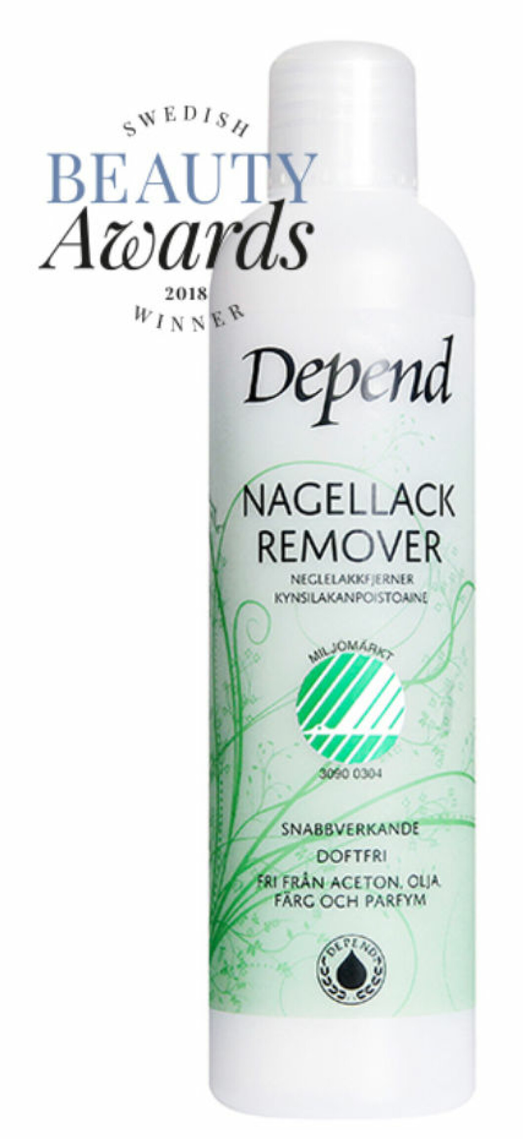 nagellacksremover från Depend