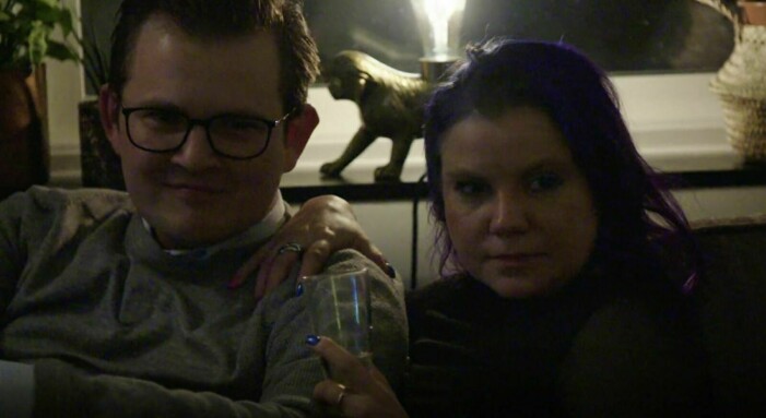 Jacob och Elina dök upp i varandras sällskap under återträffen.