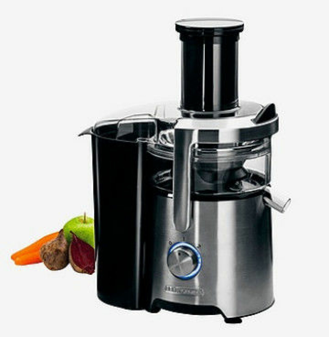 Råsaftcentrifug från <a href="https://www.awin1.com/cread.php?awinmid=8905&awinaffid=439047&clickref=&p=https%3A%2F%2Fwww.ellos.se%2Fobh-nordica%2Frasaftcentrifug-prestige-6749%2F1009034">Ellos</a>. Råsaftcentrifug från Ellos.