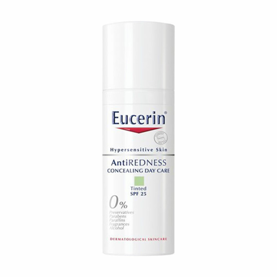 Kräm med antiredness funktion