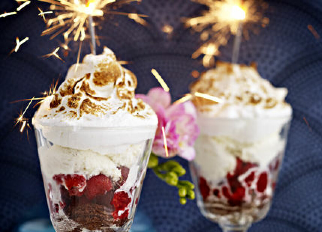 Glace au four