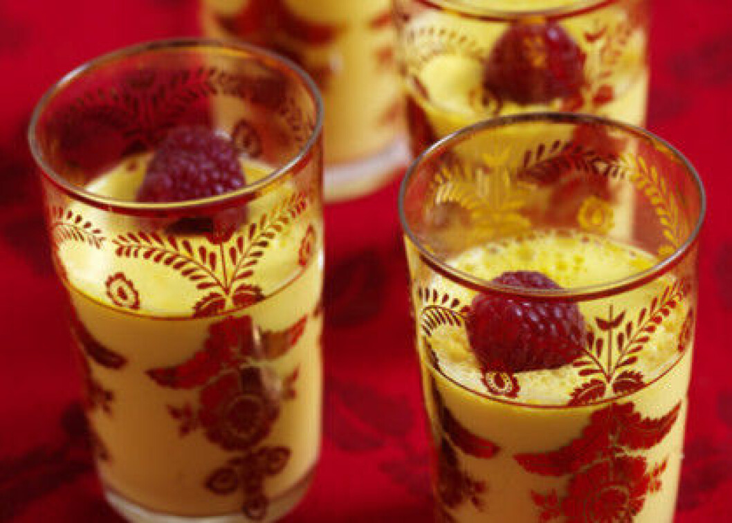 Saffranspannacotta