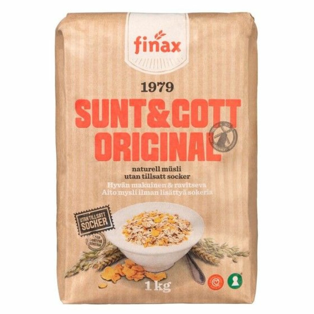 musli med lite socker