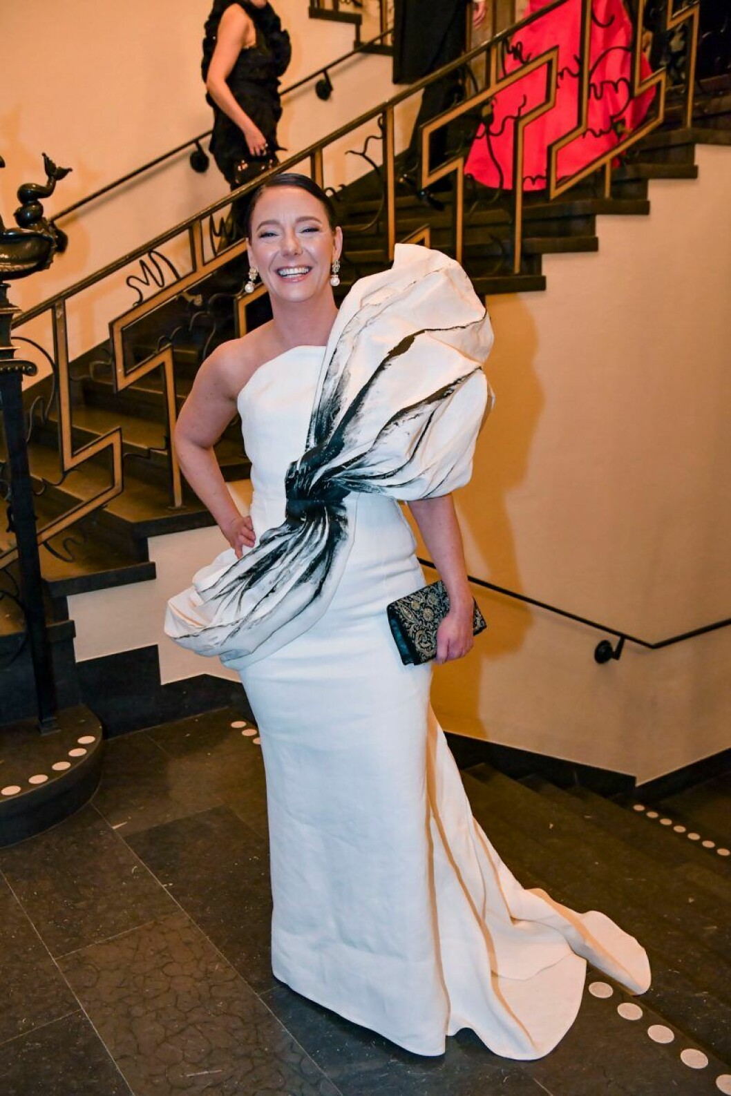 Forskningsminister Matilda Ernkrans. Forskningminister Matilda Ernkrans på Nobel 2019